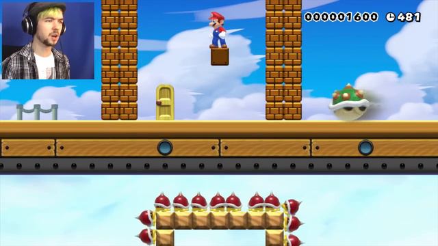 SHREDDED TO PIECES | Super Mario Maker #9 смотреть онлайн