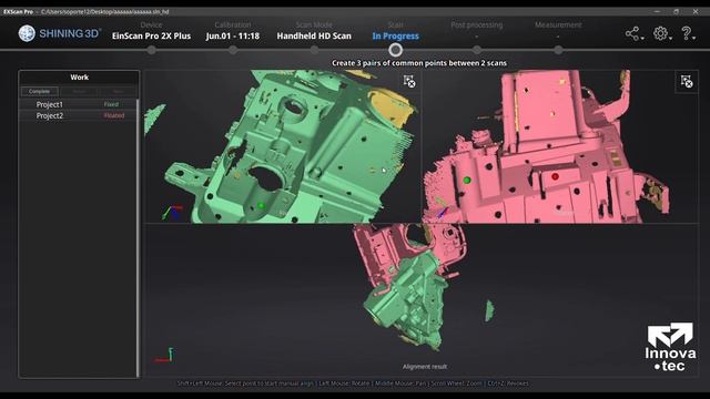 Mejoras en software Einscan 2x Plus смотреть онлайн