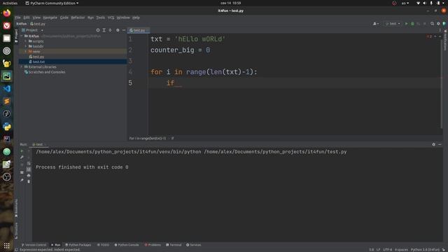 Как найти количество пар букв в одинаковом регистре. Задача. Python. Александр Килинкаров смотреть онлайн