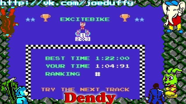Excitebike (Прохождение от JOE DUFFY) смотреть онлайн
