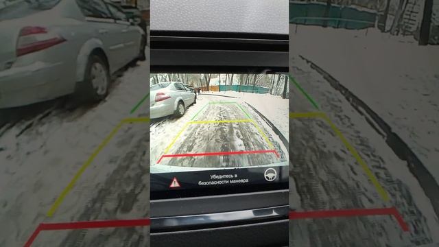 Lada Vesta NG 2023 Парковочная камера заднего вида и зеркала.