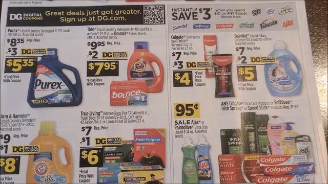 3/6 - 3/12 SALE AD PREVIEW | DOLAR GENERALSALE AD PREVEW смотреть онлайн