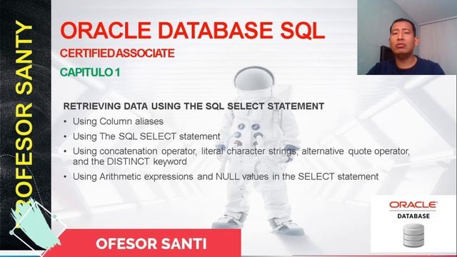 CERTIFICACION ORACLE DATABASE SQL 1ZO-071 - CAPITULO 1 смотреть онлайн