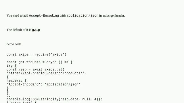 NodeJs Axios response wrong encoding смотреть онлайн