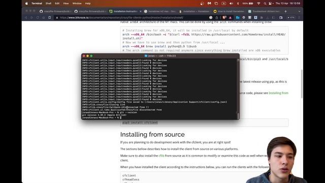 Crazyflie Software Setup Tutorial (Downloading Python to Uploading Firmware) смотреть онлайн