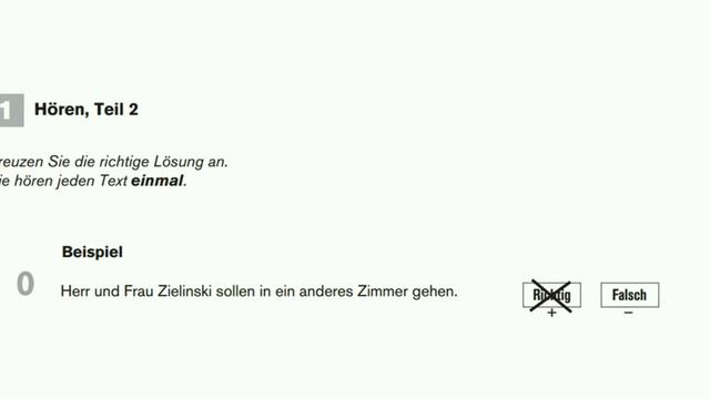 Goethe Zertifikat A1 Hören - German Listening Exam A1 (Prüfung - II) смотреть онлайн