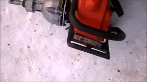 Мотоледобур своими руками к бензопиле Штиль и Дружба(Урал)