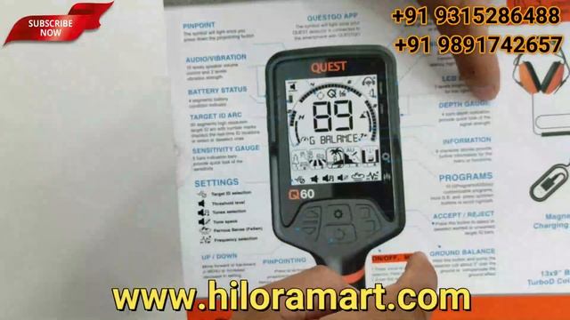 Quest Q60 Metal Detector Unboxing and review in Hindi / Quest Q60 / Gold Metal Detector India смотреть онлайн