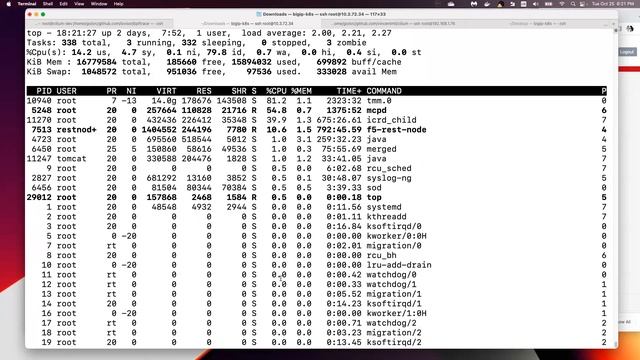 top command tutorial to show process Last Used Cpu (SMP) смотреть онлайн