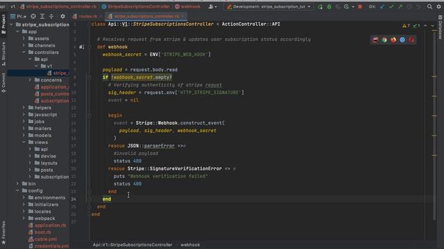 Ruby On Rails E-Commerce Part 5 | Stripe Web Hooks смотреть онлайн