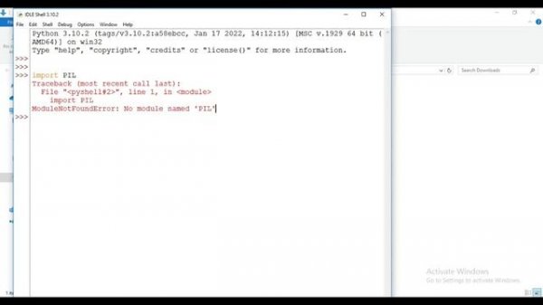 How To Install Pillow In Python 3.10 (Windows 10)