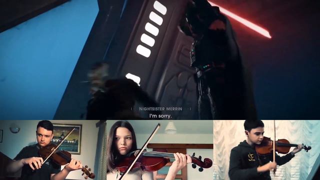 Star Wars - The Imperial March - Trio violina смотреть онлайн