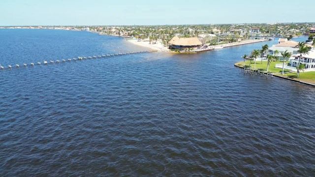 Cape Coral Florida - Cape Coral Beach Aerial View