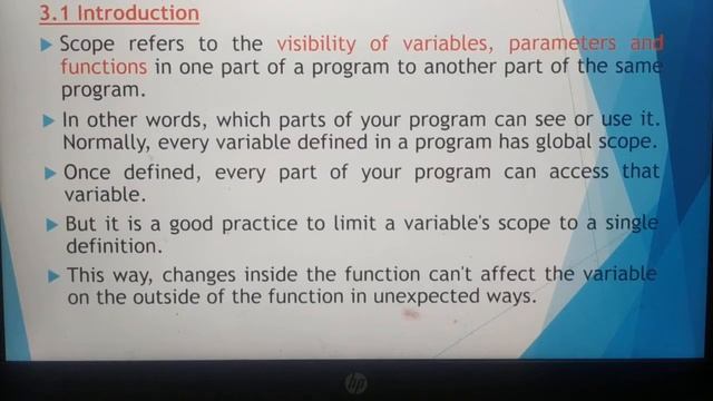 Scoping in Tamil, introduction, variable and scope, part 1 , chapter 3, problem solving techniques. смотреть онлайн