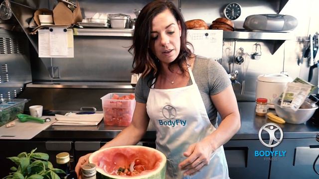 Watermelon Salad With Basil And Balsamic Vinegar смотреть онлайн