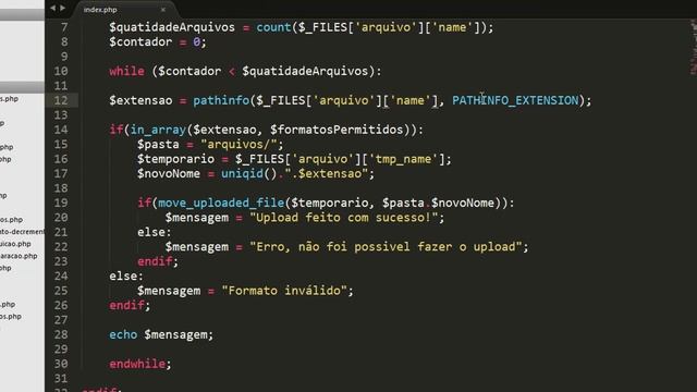 Curso de PHP 7 - Aula 38 - Upload Múltiplo смотреть онлайн
