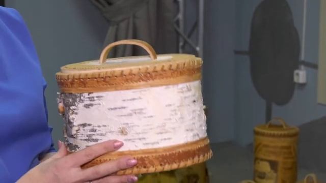 Выставка работ из бересты