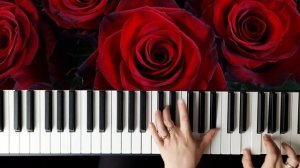 Миллион алых роз. КУПЛЕТ как играть на ПИАНИНО.