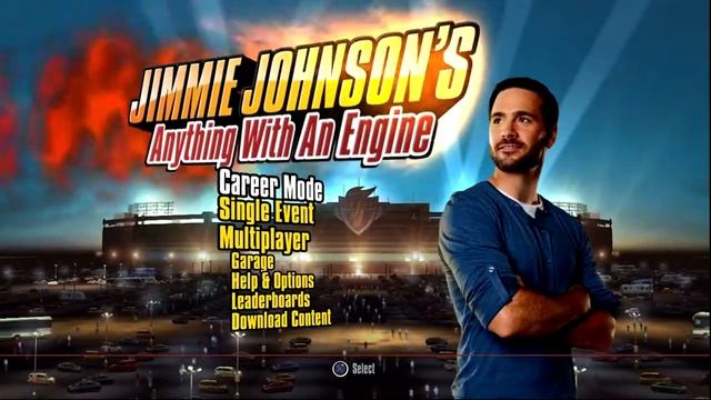 Jimmie Johnson's Anything with an Engine Title Screen (PS3, Xbox 360, Wii) смотреть онлайн