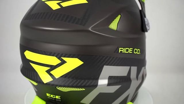 Kask FXR blade 2.0 carbon evo black-hi vis смотреть онлайн