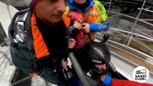 Спуск на бобе по бобслейной трассе Сочи в Санки-Клуб 116 км/ч