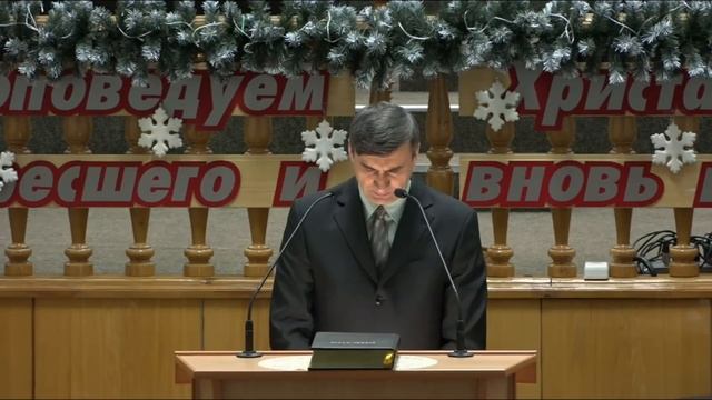 Крещение Господне, вечернее служение 19.01.2019 смотреть онлайн