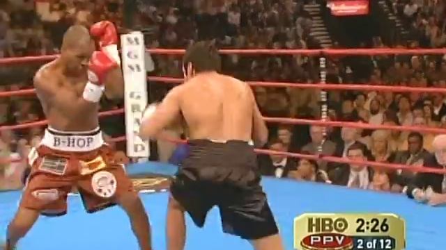 Bernard Hopkins Vs Oscar De La Hoya,MWC,2004,09,18