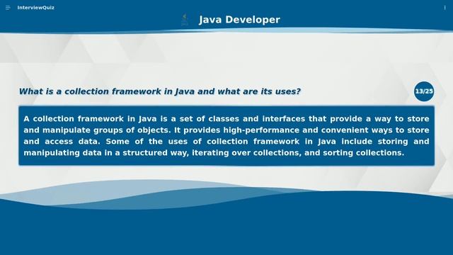 Java Developer Interview Questions for Developers | JAVA | Top 25 Q&A | chatGPT смотреть онлайн