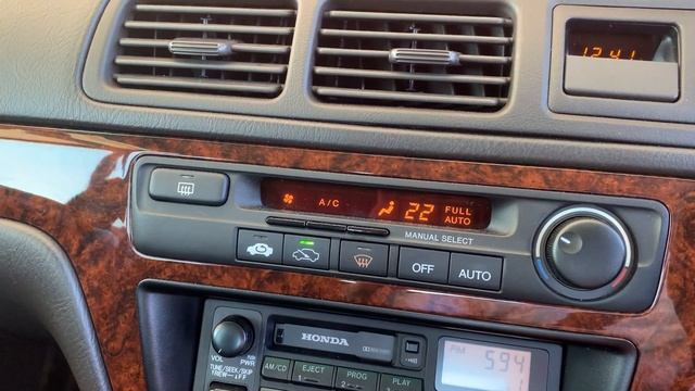 1995 Honda Inspire Cold Start and other functions. смотреть онлайн