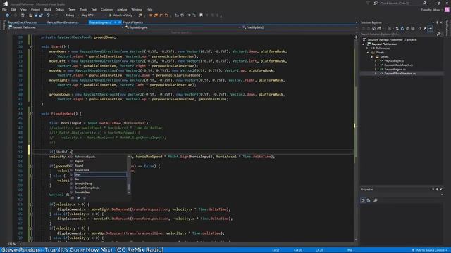 Unity Game Development Tutorial: Responsive 2D Platformer Movement with Raycasting смотреть онлайн