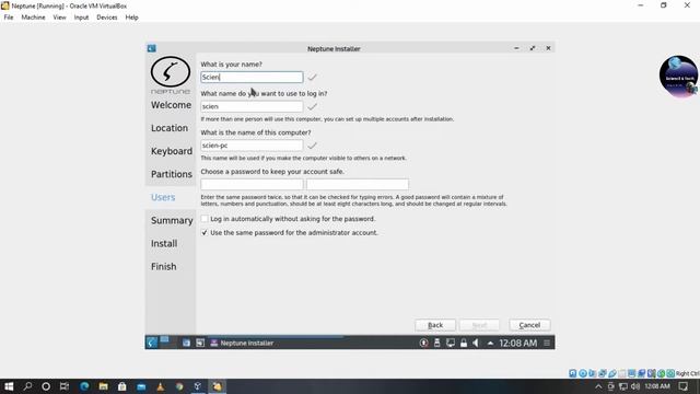 Install Neptune Linux on VirtualBox in Windows 2022 Hindi смотреть онлайн