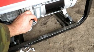 первый запуск бензинового генератора РЕСАНТА _БГ 6500 Р