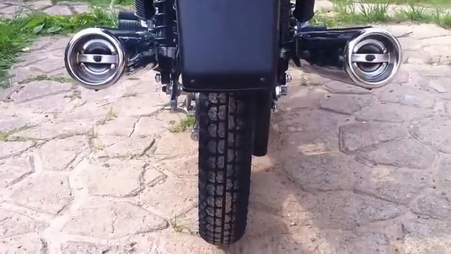 Настоящий звук мотоцикла Ява