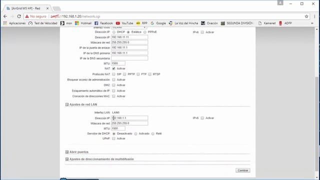 Configuración PASO A PASO de equipos Ubiquiti MODO CLIENTE ROUTER смотреть онлайн
