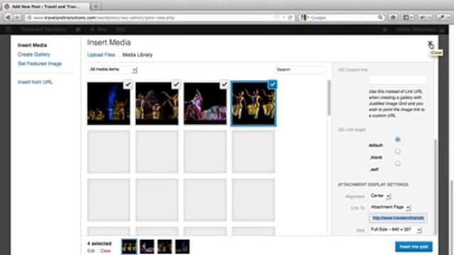 Insert Justified Image Gallery on WordPress 3.5 смотреть онлайн