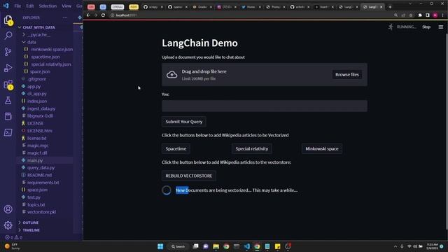 Langchain ChatGPT your documents challenge PART 2 with Gpt 3 and OpenAI embeddings and Streamlit UI смотреть онлайн