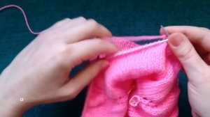 МАНИШКА СПИЦАМИ.САМЫЙ ПРОСТОЙ СПОСОБ для начинающих! knitting