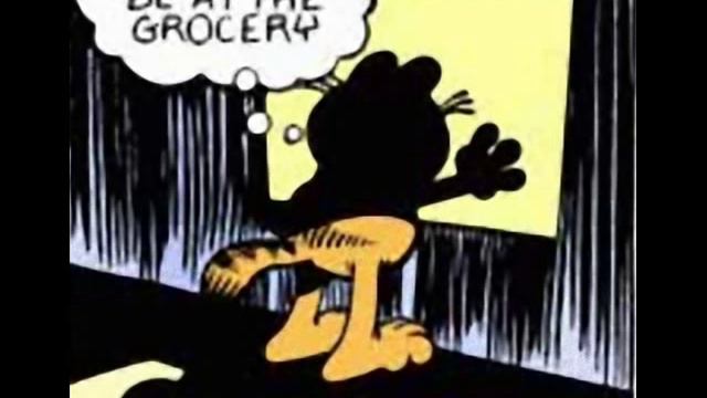 Garfield - 1989 Halloween Comic ''Alone'' смотреть онлайн