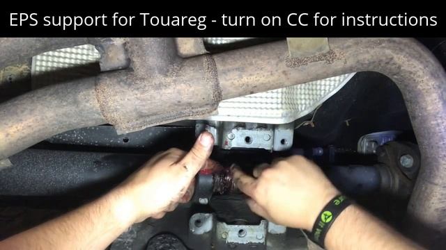EPS support for Touareg driveshaft смотреть онлайн