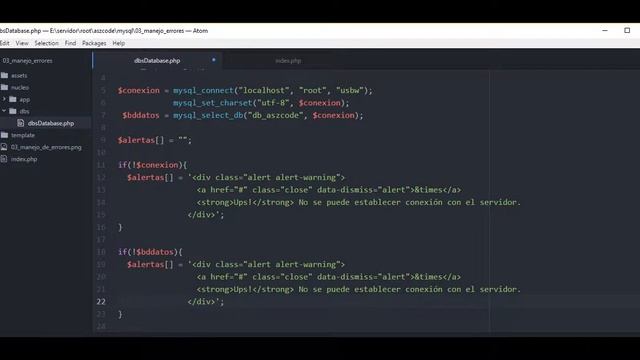 03.- CRUD en PHP — Manejo de errores смотреть онлайн
