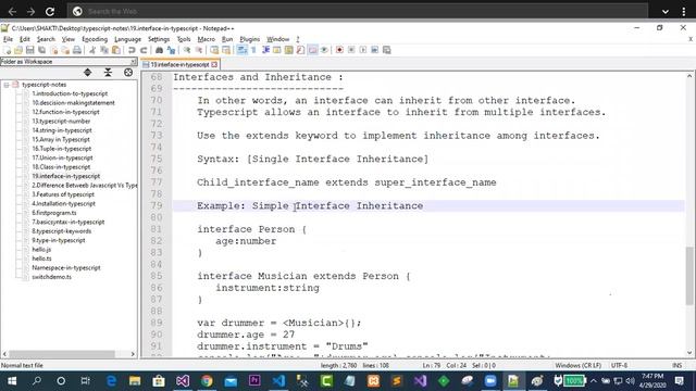 8.Interface and namespace смотреть онлайн