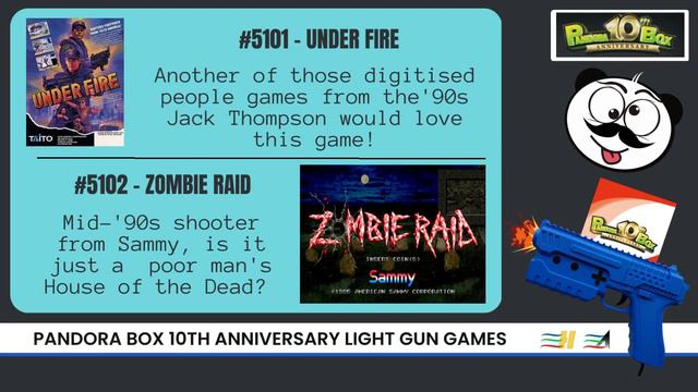 3A Pandora Box 10th Anniversary 2023 - Light gun games list смотреть онлайн