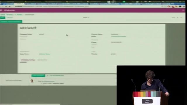 Lesuisse - Odoo the underdog python killer app. A python framework for web based business apps. смотреть онлайн