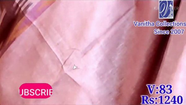 Episode 15: Pure Linen sarees with ikat print || Vanitha Collections