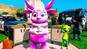 ЛУНТИК И КУЗЯ ОГРАБИЛИ БАНК НА 500.000.000.$ В ГТА 5 МОДЫ! ОБЗОР МОДА В GTA 5! ИГРЫ ВИДЕО MODS