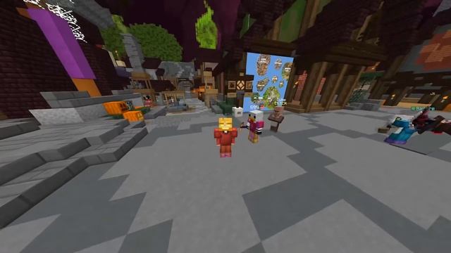 Как зарабатывать на хэллоуинском ивенте ничего не делая? | Hypixel Skyblock смотреть онлайн