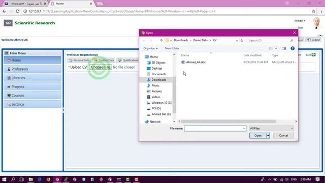 E-Learning Application (Scientific Research Application ) using Oracle ADF смотреть онлайн