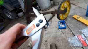 Пропольник ручной. Лезвие самодельное.