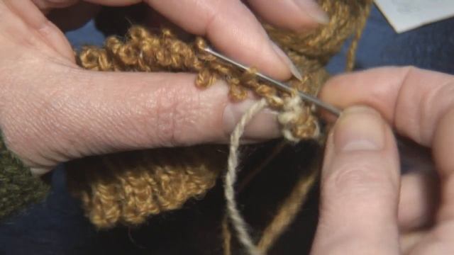 Закрытие петель последнего ряда.Способ 4.Уроки вязания на канале''Дела домашние''. смотреть онлайн