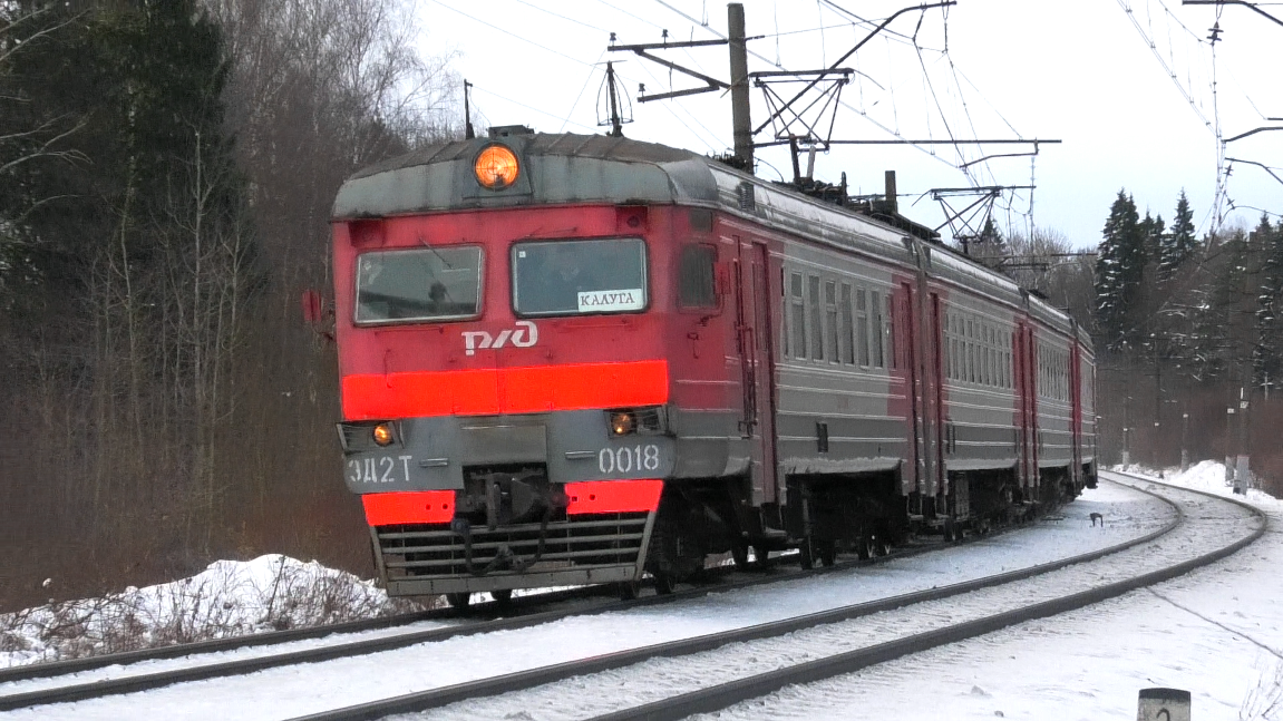 ЭД2Т-0018 сообщением Калуга-1 — Москва (Киевский вокзал) смотреть онлайн